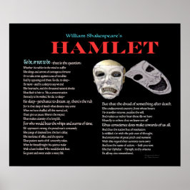 Hamlet To be eller not to be Poster