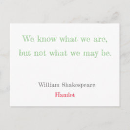 Hamlet Vykort