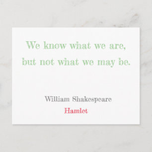 Hamlet Vykort
