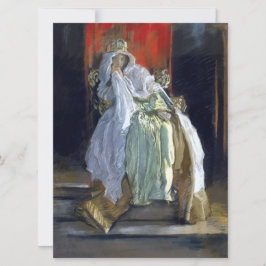 Hamletdrottningen (av Edwin Austin Abbey) Kort