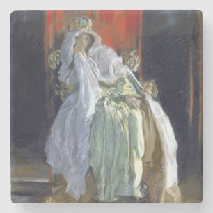 Hamletdrottningen (av Edwin Austin Abbey) Stenunderlägg
