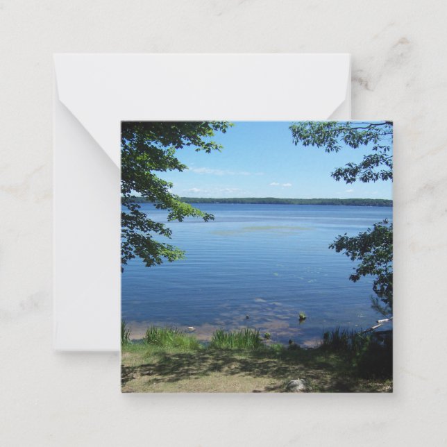 Hamlin Sjö Flat Note Cards Anteckningskort (Framsida)