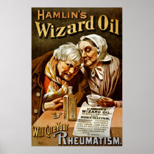 Hamlins olja kommer att bota din reumatism poster