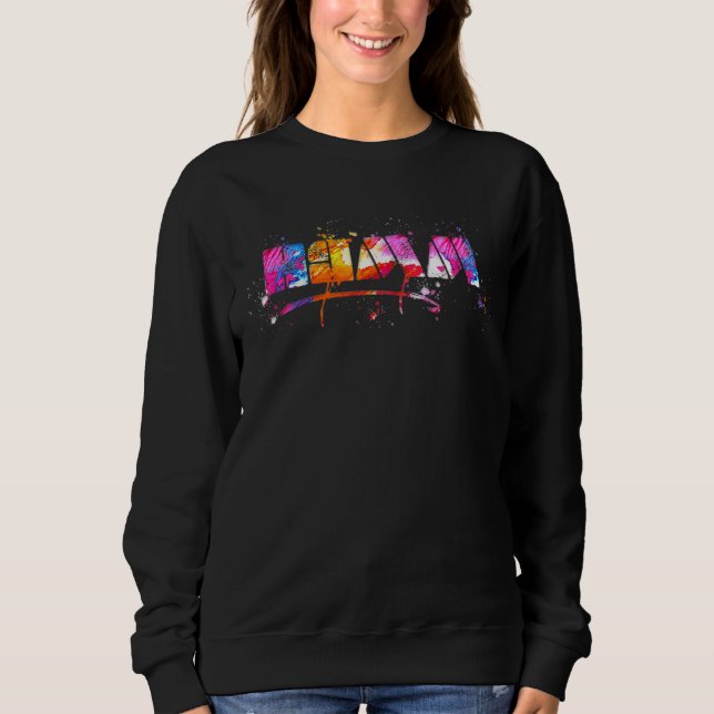 Hamm Lettering Souvenir Watercolor Hamm T Shirt (Framsida)