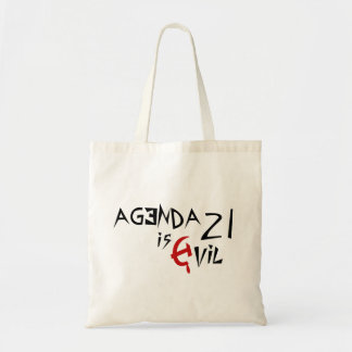 Hammaren och skäran Agenda 21 är ondskefull Tygkasse