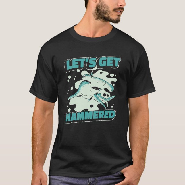 Hammarhaj Hammarfisk T Shirt (Framsida)