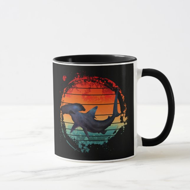 HAMMARHAJ VINTAGE SOLNEDGÅNG MUGG (Höger)