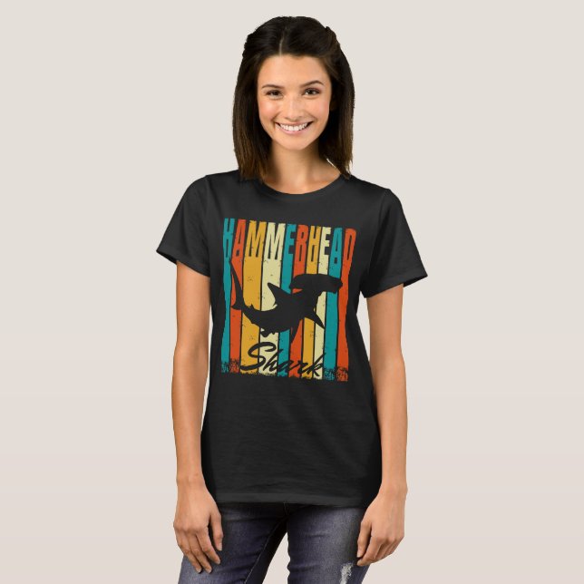 Hammarhaj vintage T-shirt (Hel framsida)