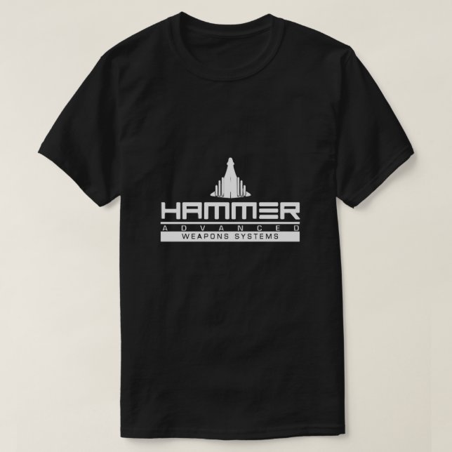 Hammer Advanced Weapons Systems T-Shirt (Design framsida)