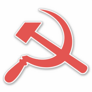 Hammer and Sickle (röd) Klistermärken