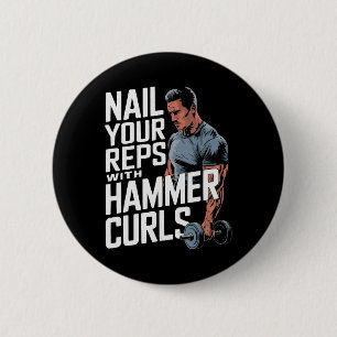 Hammer Curls Bodybuilding Fitness Workout Gym Knapp