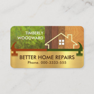 Hammer Gräns Timber Home Ligcape Visitkort