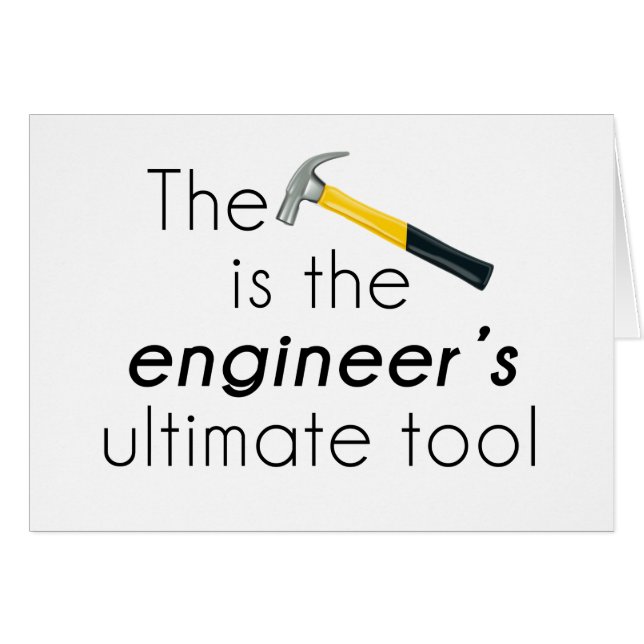 Hammer Hälsningskort (Framsidan Horizontal)