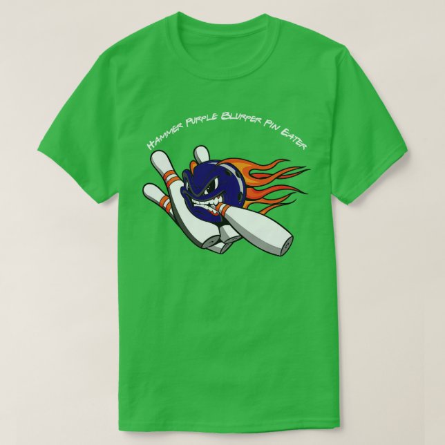 Hammer Lila Boll T Shirt (Design framsida)