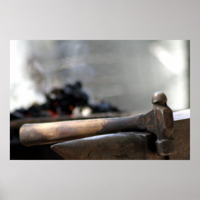 Hammer och Anvil Poster (Framsidan)