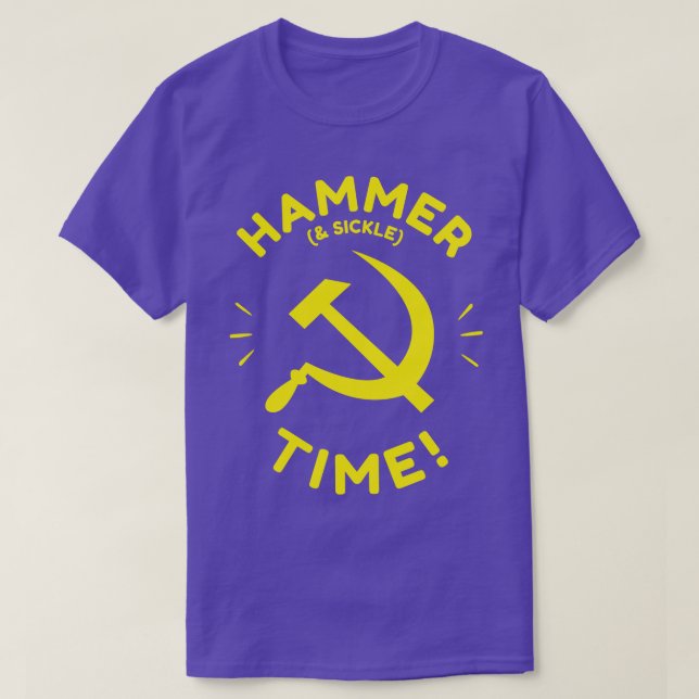 Hammer och klockfrekvens t shirt (Design framsida)