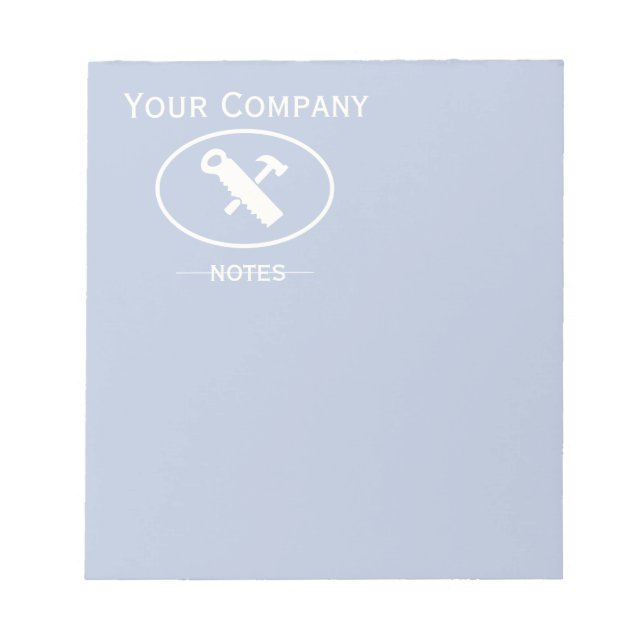 Hammer och Saw Design Anteckningsblock (Framsida)