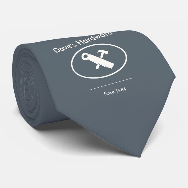 Hammer och Saw Design Slips (Rullad)