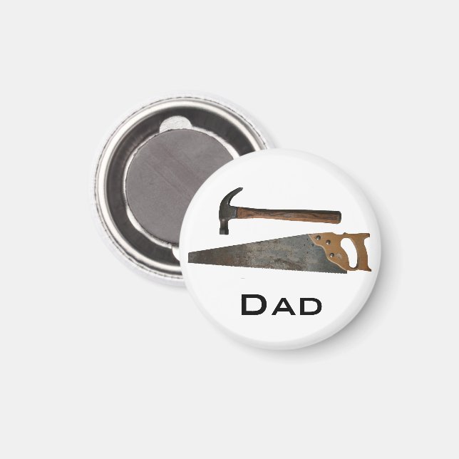 Hammer och Saw Magnet (Front/Back)