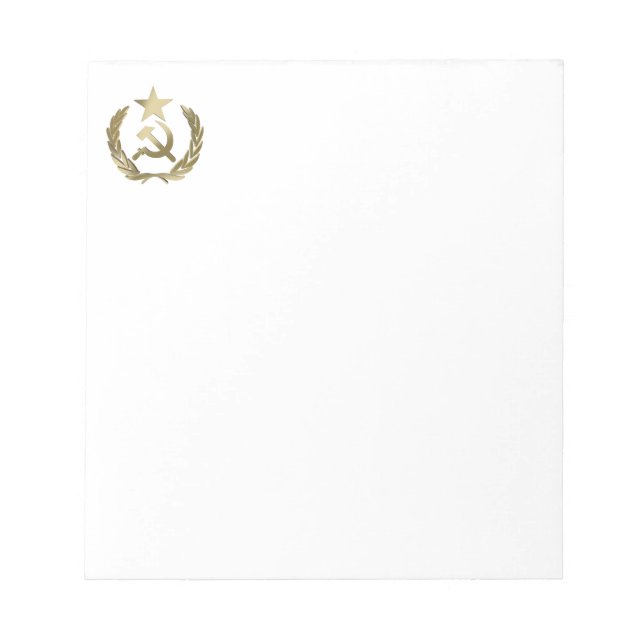 Hammer och sickle anteckningsblock (Framsida)