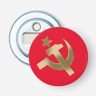 Hammer och sickle flasköppnare