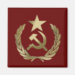 Hammer och sickle magnet