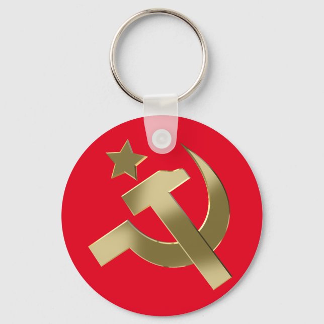 Hammer och sickle nyckelring (Framsida)