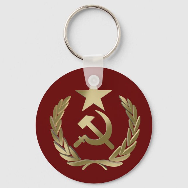 Hammer och sickle nyckelring (Framsida)