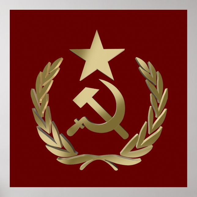 Hammer och sickle poster (Framsidan)