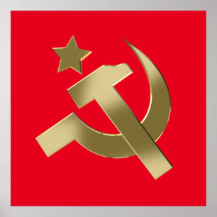 Hammer och sickle poster