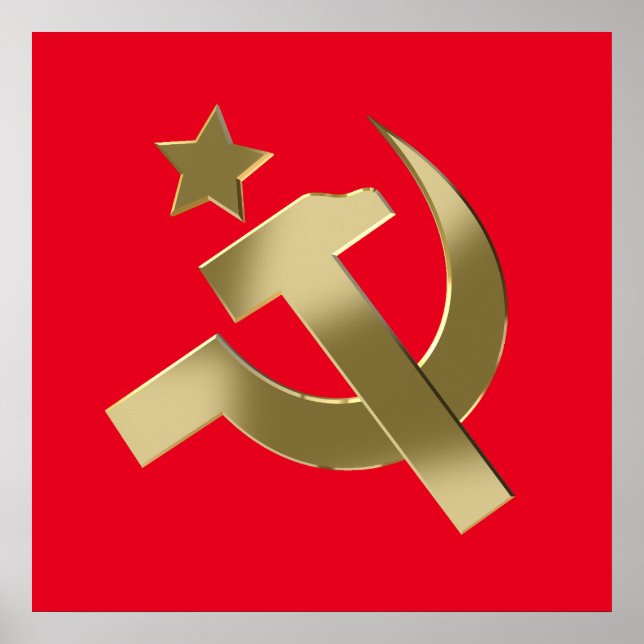 Hammer och sickle poster (Framsidan)