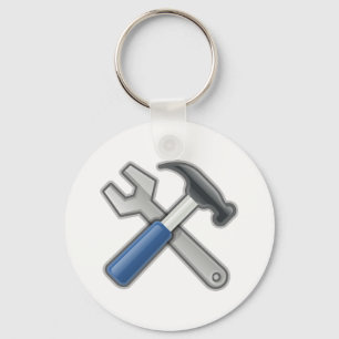 Hammer och Wrench Nyckelring