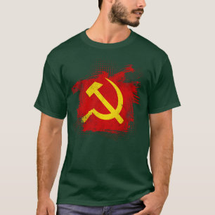 Hammer Sickle Sovjetunionens kommunism 2 T Shirt