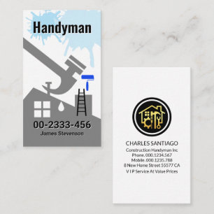 Hammer Tak Byggande reparationer Visitkort
