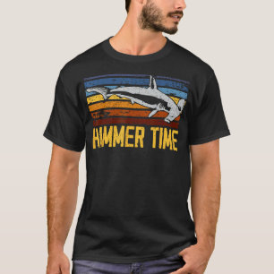 Hammer Time Hammerhead Shark Marine Biology Animal T Shirt