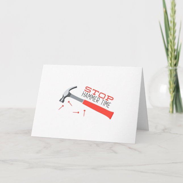 Hammer Time Kort (Framsida)