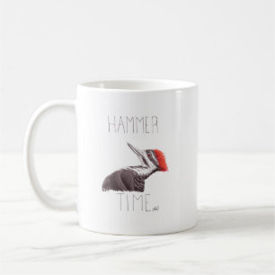 Hammer Time (Pileated Woodpecker) Kaffemugg