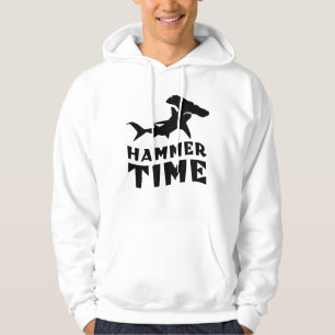 Hammer Time   Utformning av Hammerhead Shark Älska Hoodie