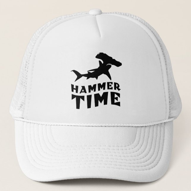 Hammer Time | Utformning av Hammerhead Shark Älska Keps (Framsida)