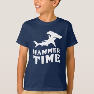 Hammer Time Utformning av Hammerhead Shark Älska T Shirt
