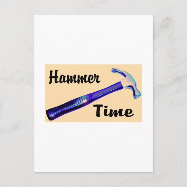 Hammer Time Vykort (Framsida)