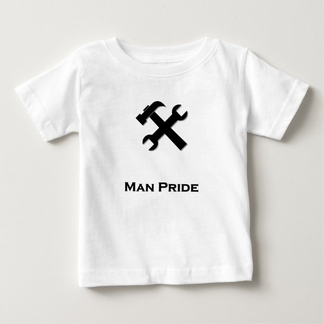 Hammer Wrench Man Pride black Tee (Framsida)