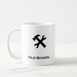Hammer Wrench Old school black Kaffemugg