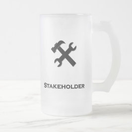 Hammer Wrench Stakeholder svart Frostat Ölglas