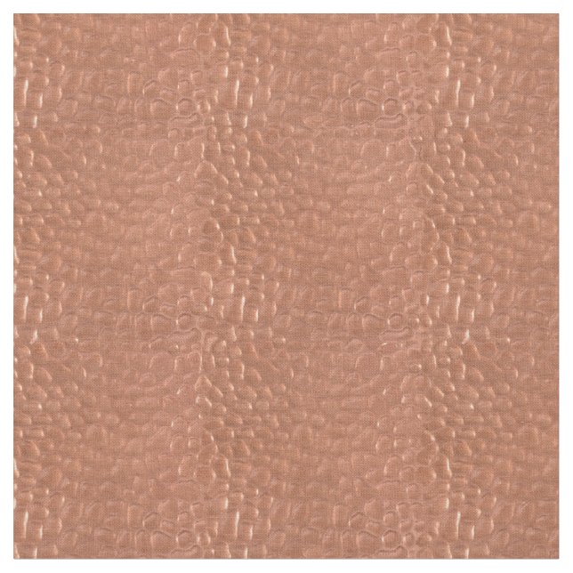 Hammerad kopparväv tyg (Närbild)