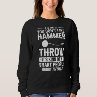 Hammerdragning och Fält Boll Thrower Tåg T Shirt