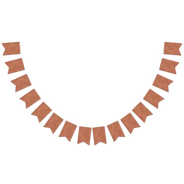 Hammered koppardesign vimplar (Alla)