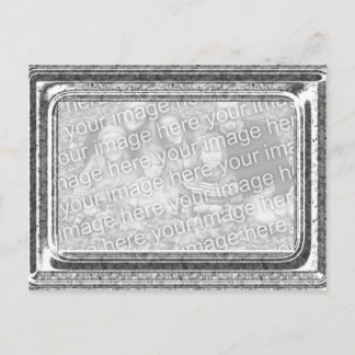 Hammered Silver Ram fotomall Hälsning Vykort