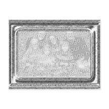 Hammered Silver Ram fotomall Hälsning