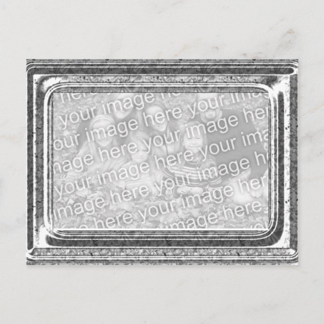 Hammered Silver Ram fotomall Hälsning Vykort (Framsida)